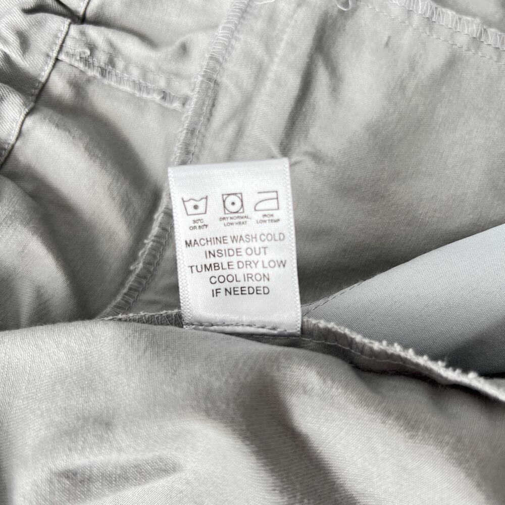 Eden Society Jacket Womens Small Gray Khaki Utility Zip Drawstring Pockets Field - Picture 7 of 10